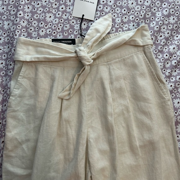 NWT Tie Waist Trouser - Picture 4 of 4